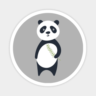 Bamboo Panda Bear Magnet